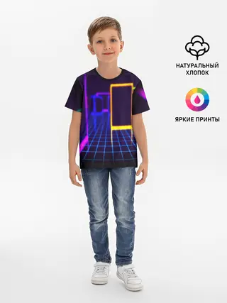 Детская базовая футболка / NEON STYLE