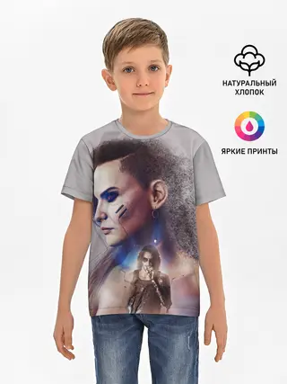 Детская базовая футболка / CP77 | Rogue and Johnny