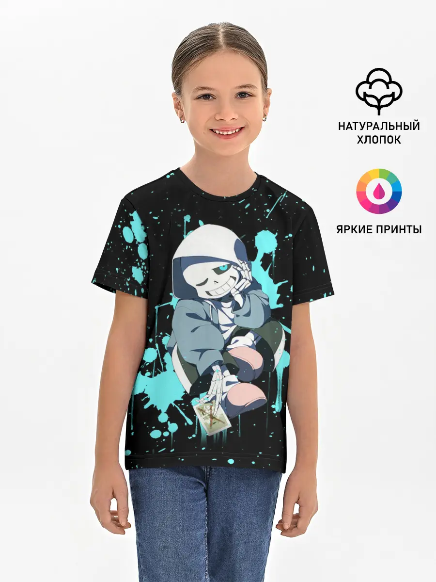 Детская базовая футболка / UNDERTALE