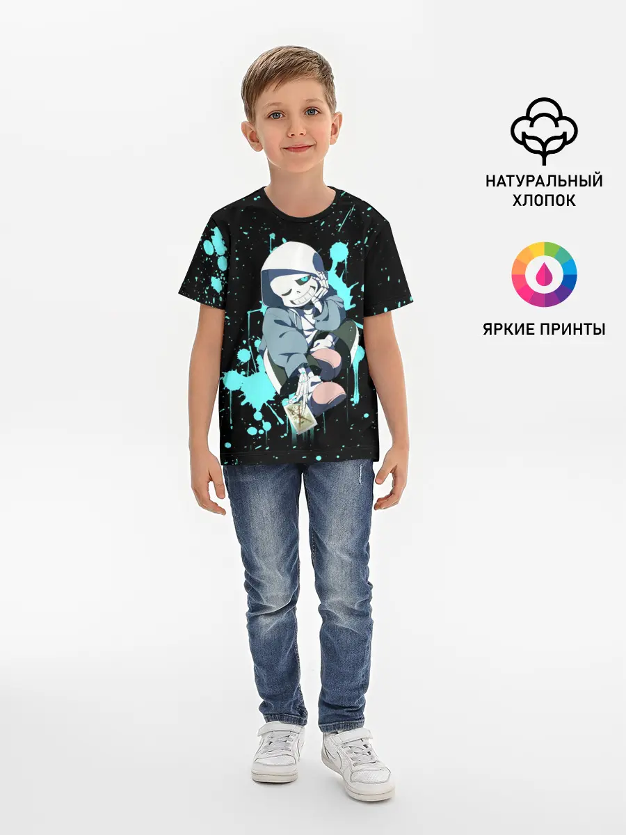 Детская базовая футболка / UNDERTALE