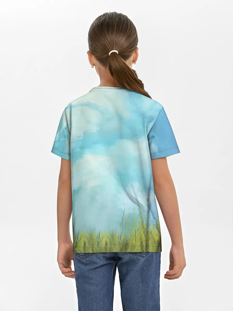 Детская базовая футболка / Cloud ART