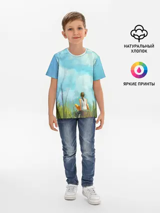 Детская базовая футболка / Cloud ART