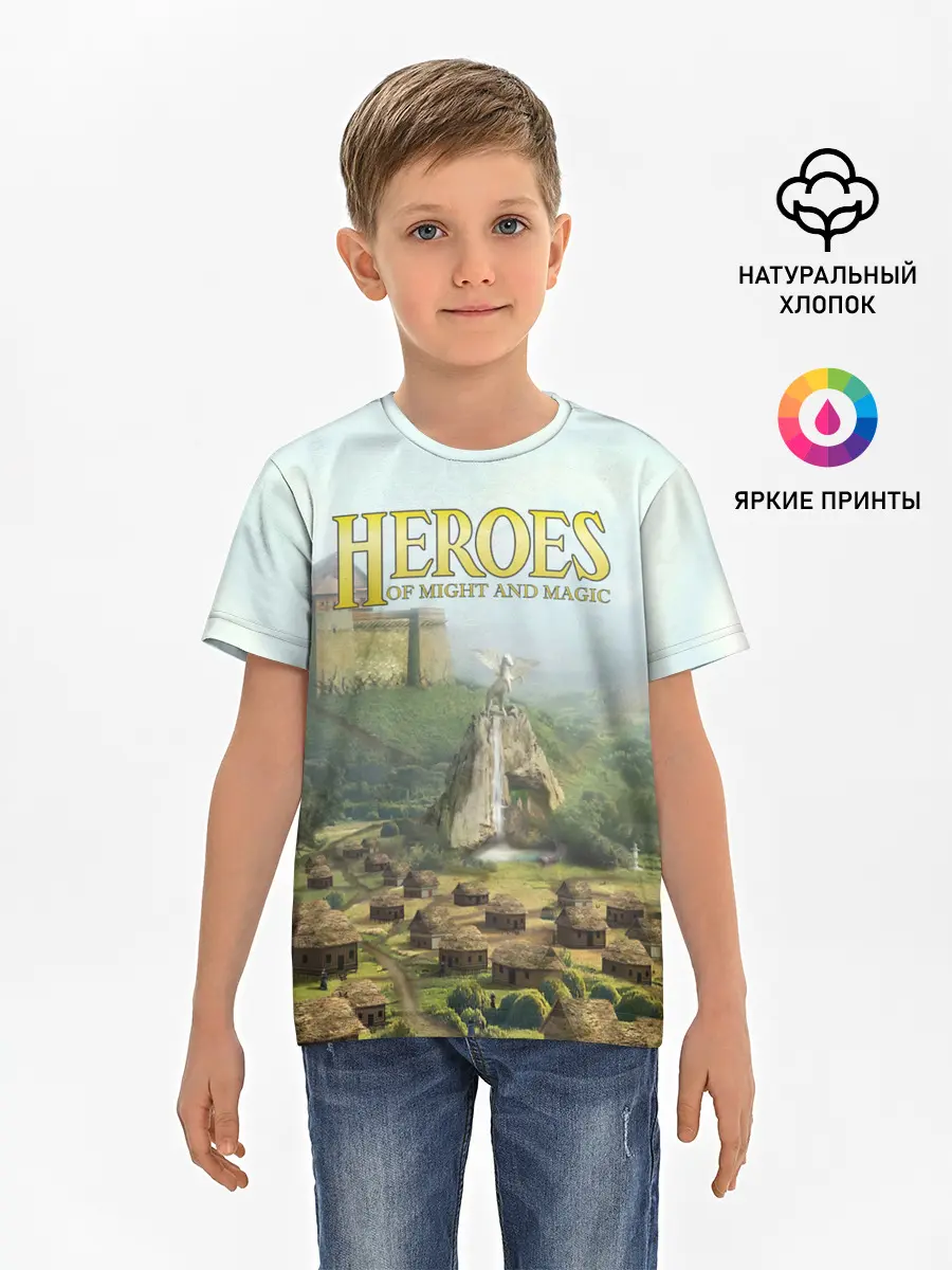 Детская базовая футболка / Оплот | Heroes of Might and Magic 3
