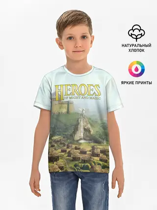 Детская базовая футболка / Оплот | Heroes of Might and Magic 3