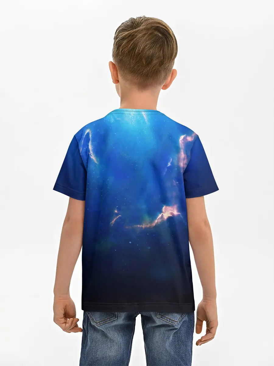 Детская базовая футболка / ПАДЕНИЕ В БЕЗДНУ