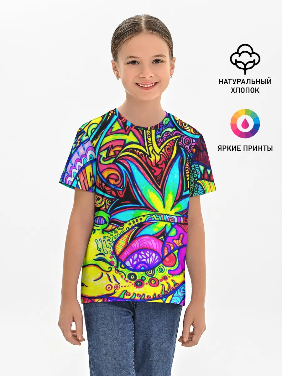 Детская базовая футболка / PSY ABSTRACTION