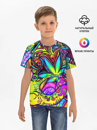 Детская базовая футболка / PSY ABSTRACTION