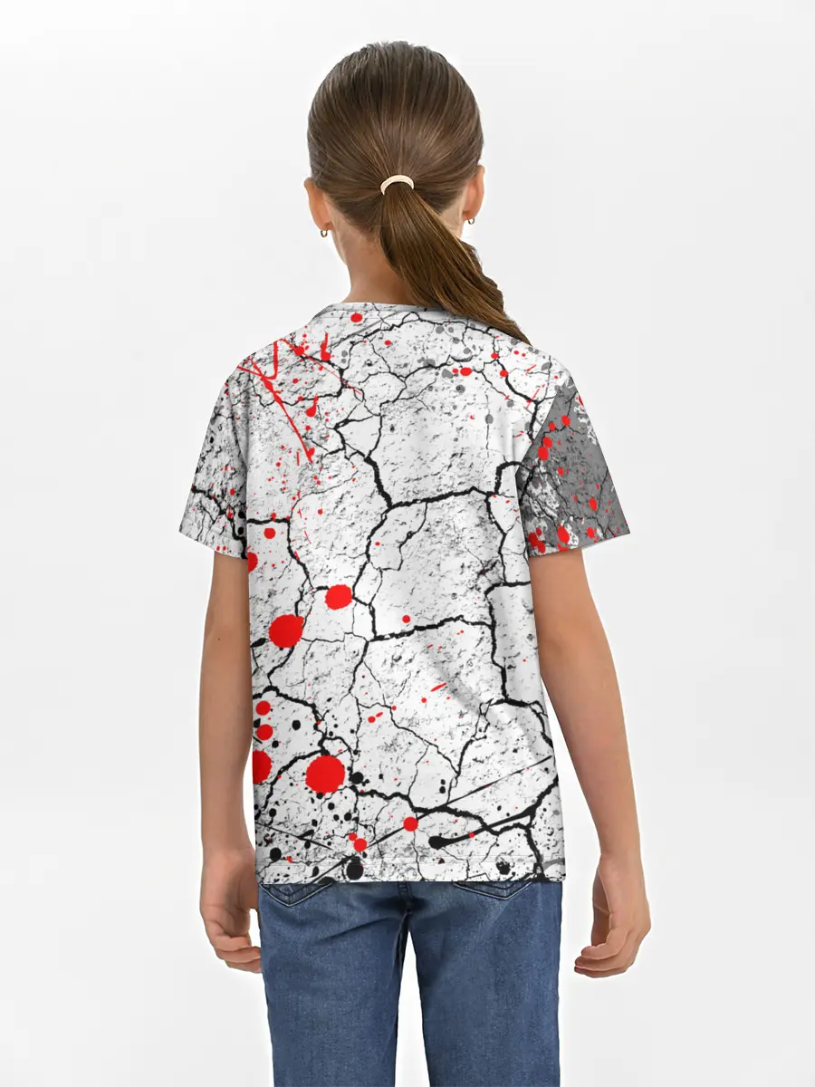 Детская базовая футболка / КРОВАВЫЙ ГРАНЖ | BLOODY GRUNGE