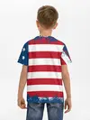 Детская базовая футболка / Америка