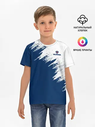 Детская базовая футболка / SCANIA