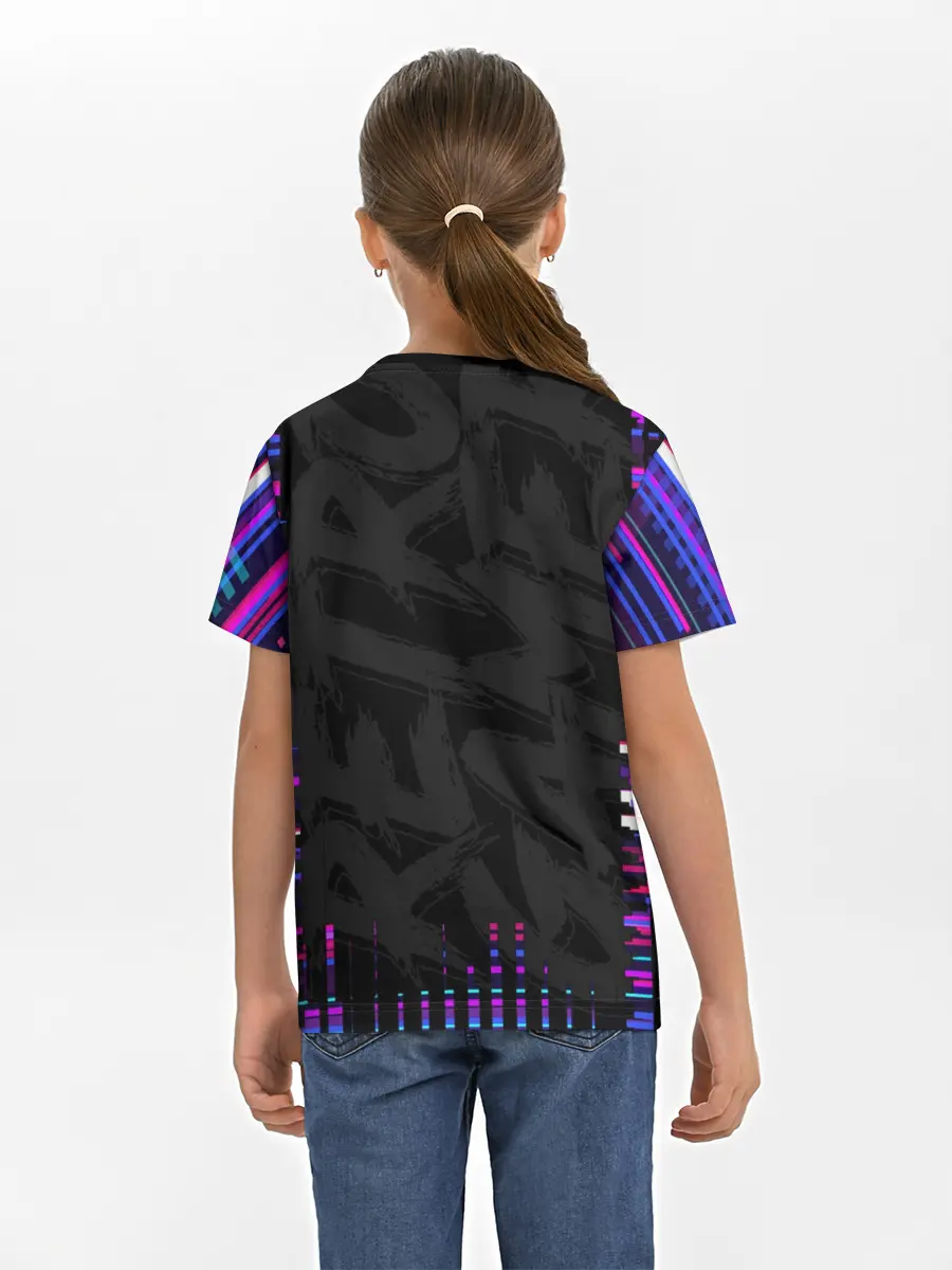 Детская базовая футболка / RETROGAMER3D47