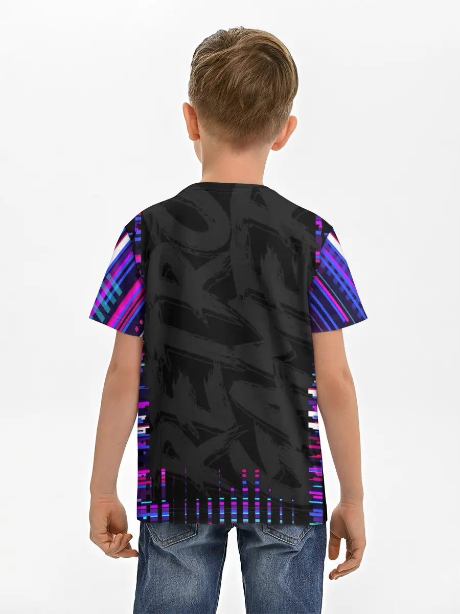 Детская базовая футболка / RETROGAMER3D47