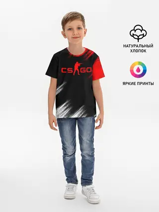 Детская базовая футболка / Counter Strike