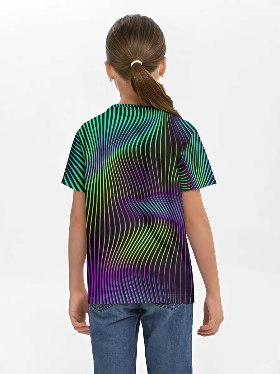 Детская базовая футболка / Современная абстракция