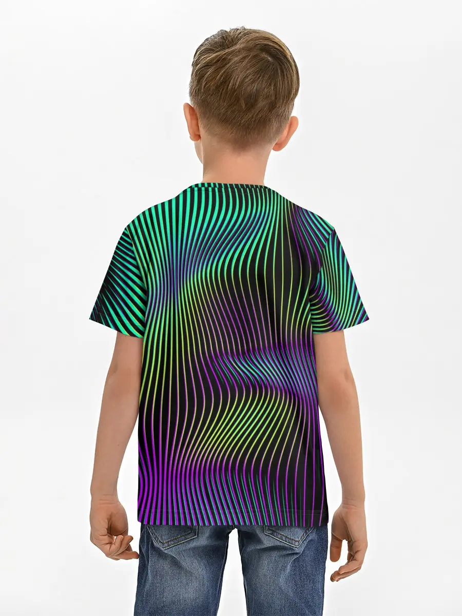 Детская базовая футболка / Современная абстракция