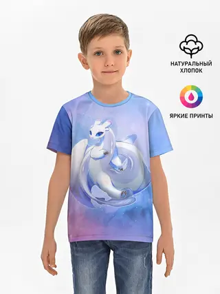 Детская базовая футболка / дневная фурия