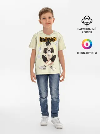 Детская базовая футболка / Куроо Тецуро | Старшая Некома