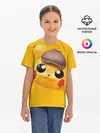 Детская базовая футболка / Pikachu Pika Pika