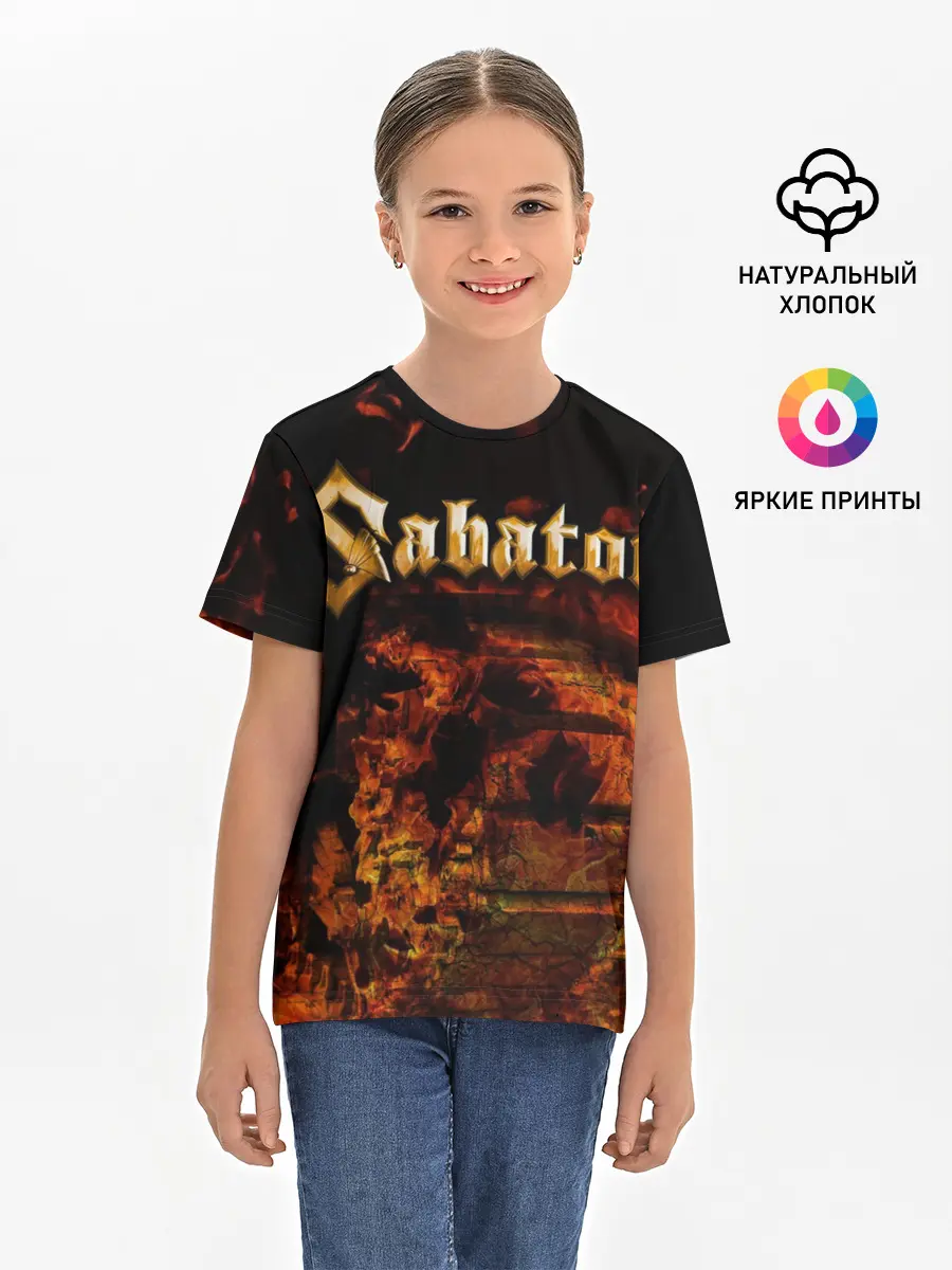 Детская базовая футболка / Sabaton