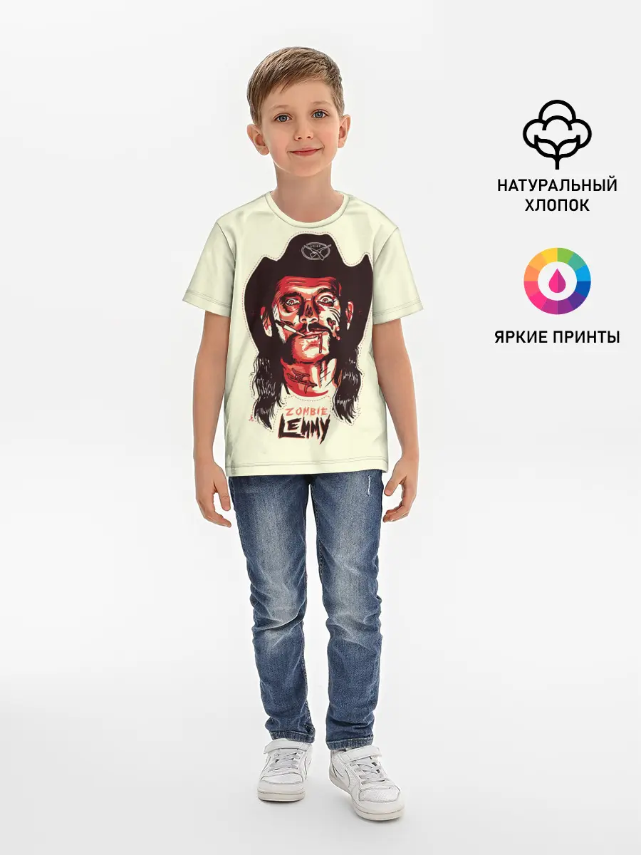 Детская базовая футболка / Zombie Lemmy