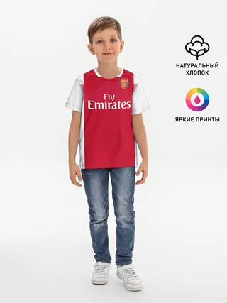 Детская базовая футболка / Aubameyang home 18-19