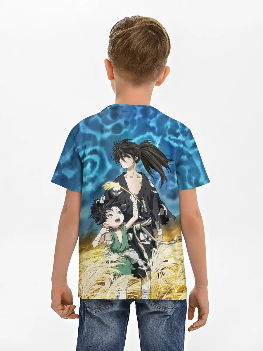Детская базовая футболка / Хяккимару с Дороро | DORORO