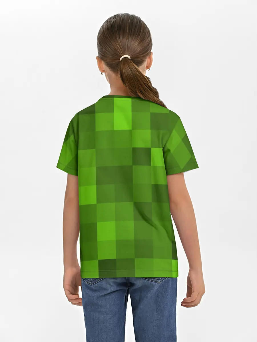 Детская базовая футболка / Minecraft