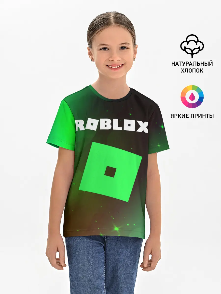 Детская базовая футболка / ROBLOX / РОБЛОКС