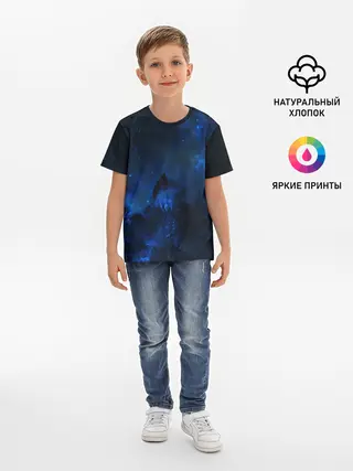 Детская базовая футболка / Космос