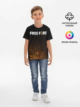 Детская базовая футболка / FREE FIRE