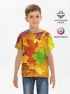 Детская базовая футболка / Осенние листья
