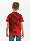 Детская базовая футболка / RED FIRE STORM