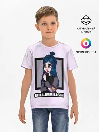 Детская базовая футболка / Billie Eilish