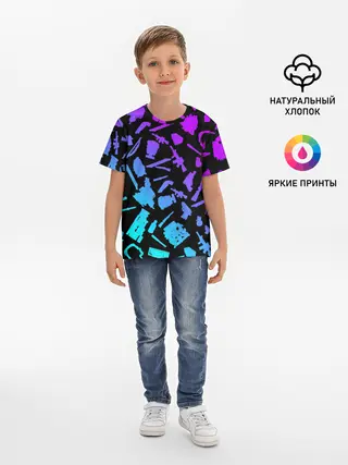 Детская базовая футболка / PATTERN THE LAST OF US