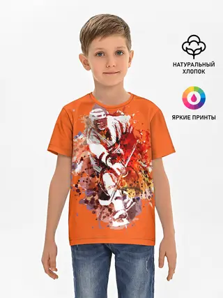 Детская базовая футболка / Хоккей