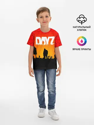 Детская базовая футболка / DAYZ