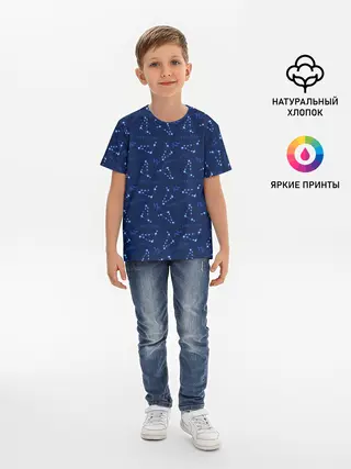 Детская базовая футболка / Козерог