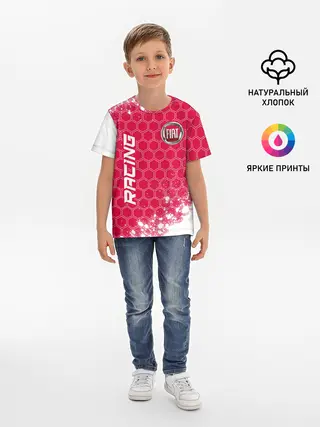 Детская базовая футболка / Fiat - Racing