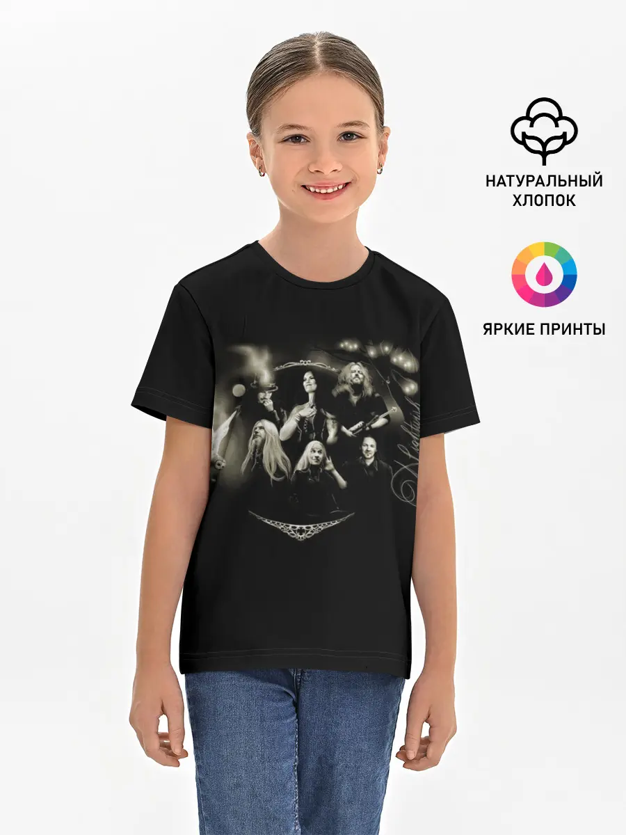 Детская базовая футболка / Nightwish Art