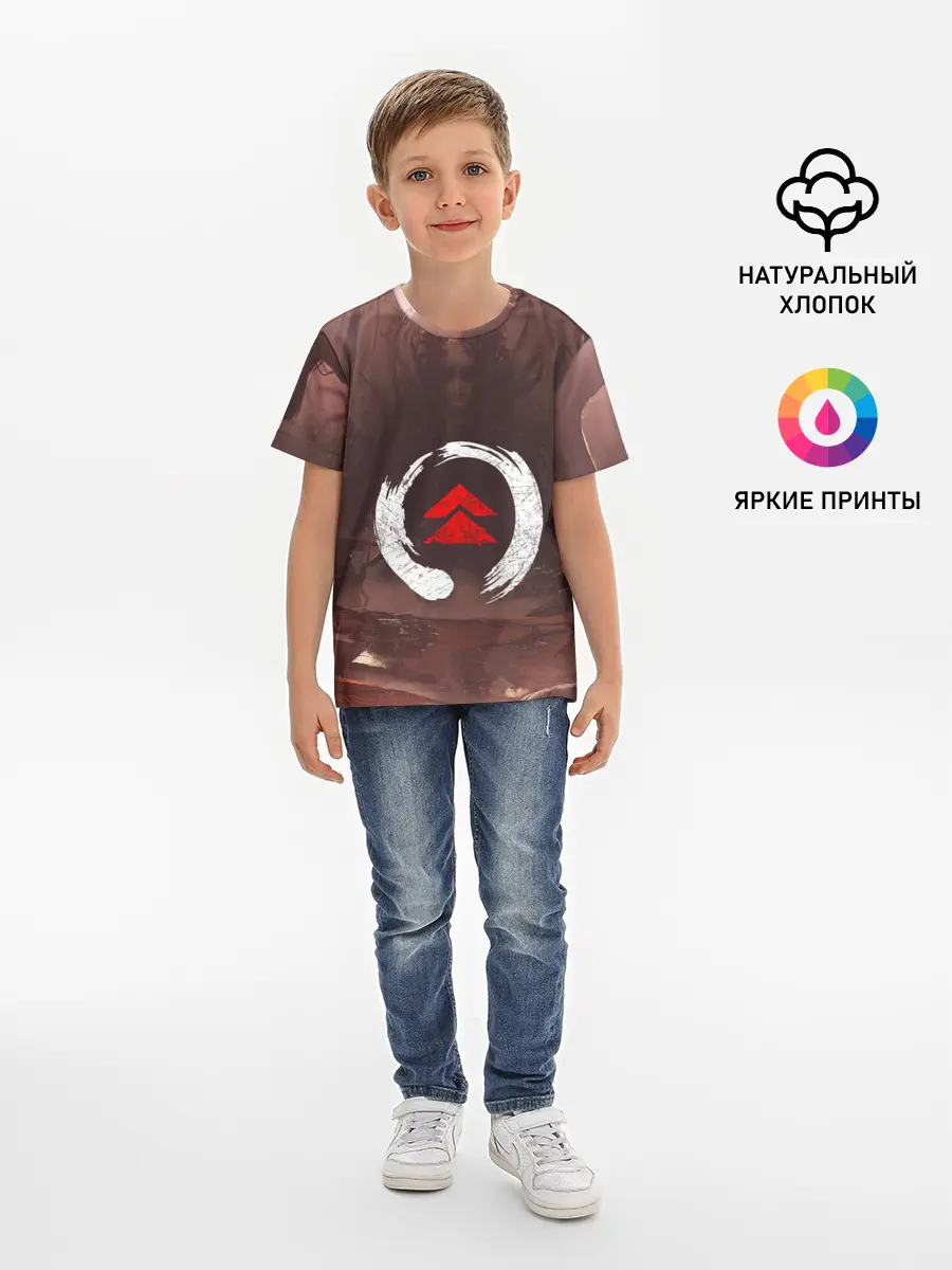 Детская базовая футболка / Demon Tsushima | Демон