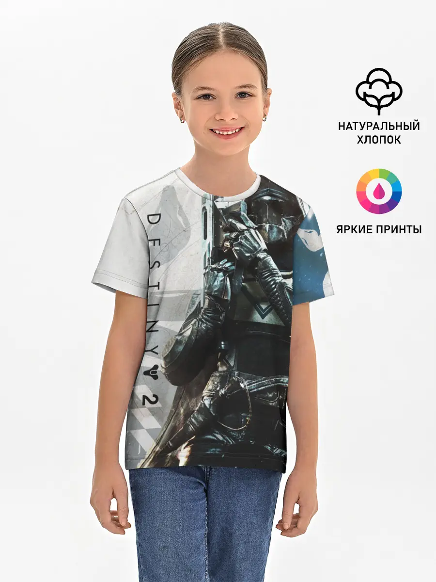 Детская базовая футболка / DESTINY, HUNTER