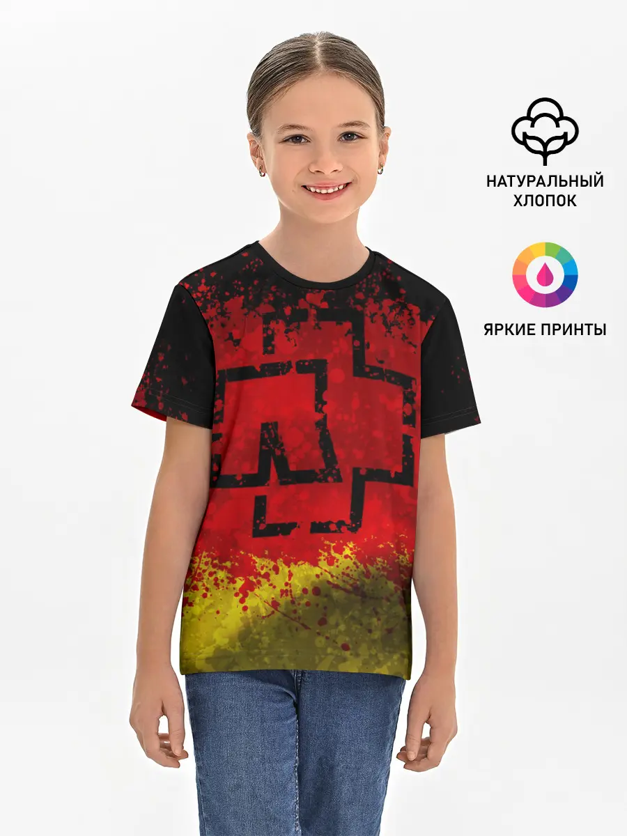 Детская базовая футболка / Rammstein