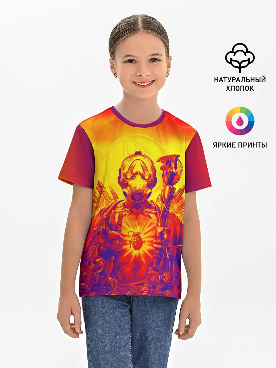 Детская базовая футболка / BORDERLANDS 3