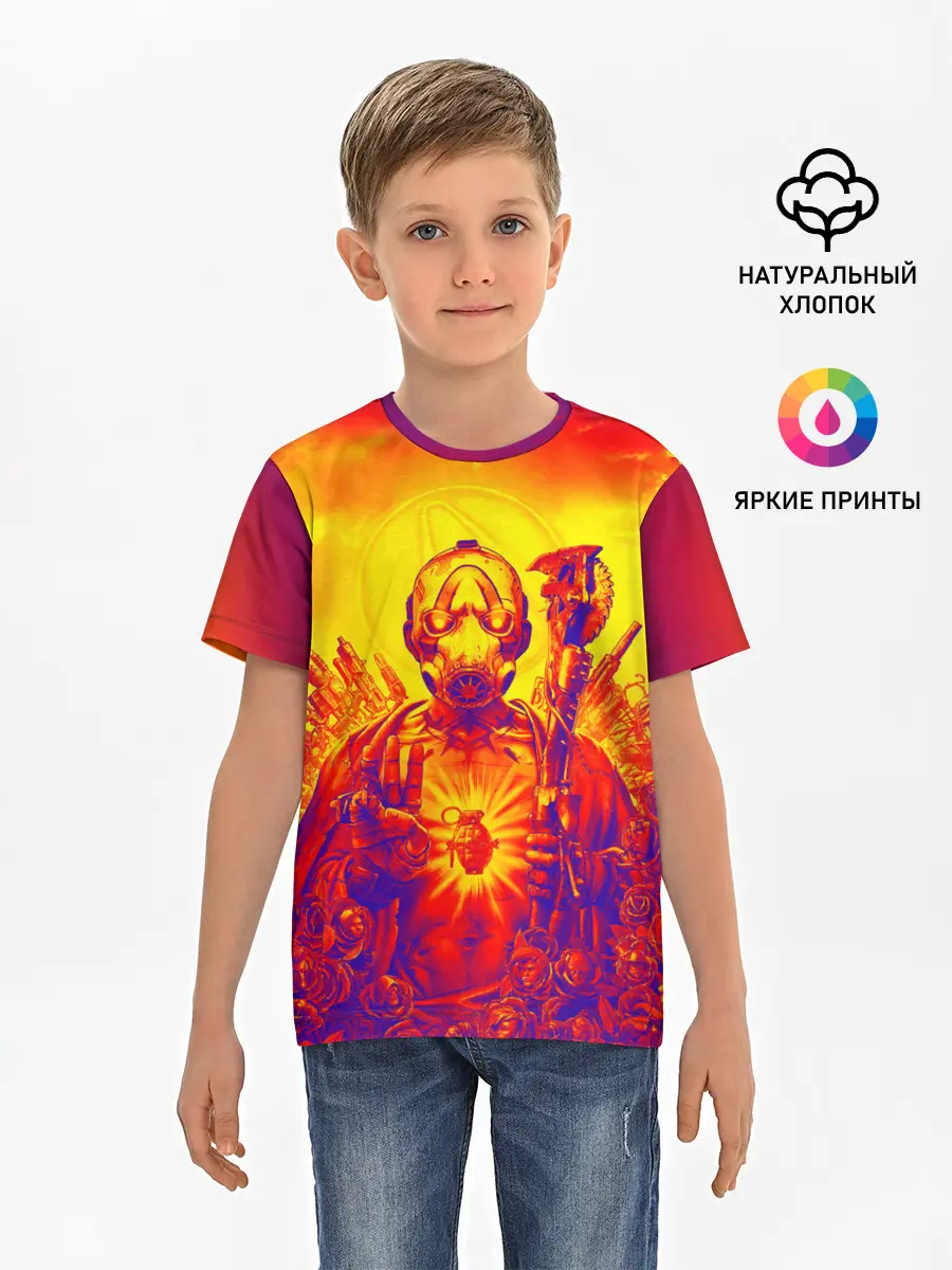 Детская базовая футболка / BORDERLANDS 3