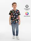 Детская базовая футболка / NBA PATTERN
