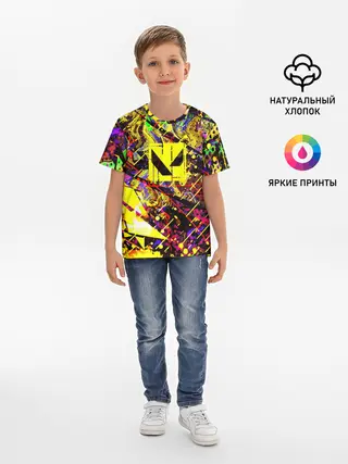 Детская базовая футболка / Valorant