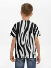 Детская базовая футболка / Zebra