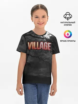 Детская базовая футболка / Resident Evil: Village $$$