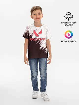 Детская базовая футболка / VALORANT