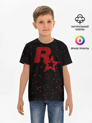 Детская базовая футболка / Rockstar